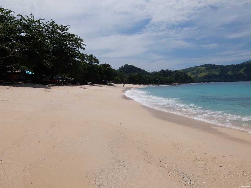 Holiday tour in Indonesia Paal beach in North Minahasa regency