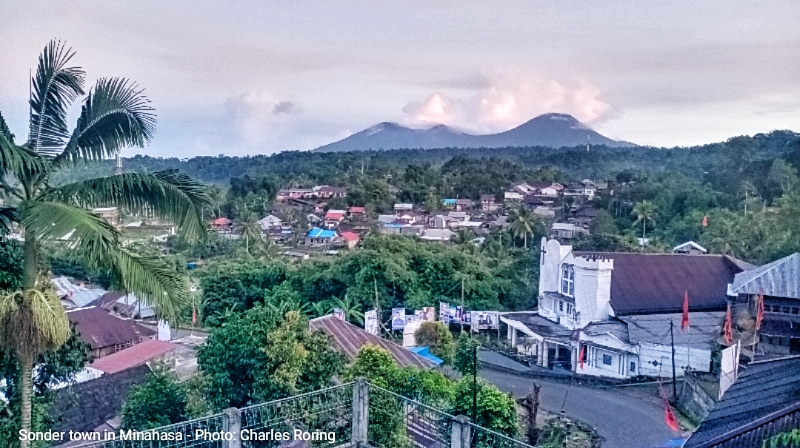 Minahasa highland tour Sonder town in Minahasa regency